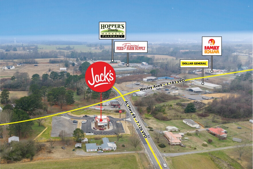 More Photos Of 7880 AL-69, Cullman General Retail For Sale