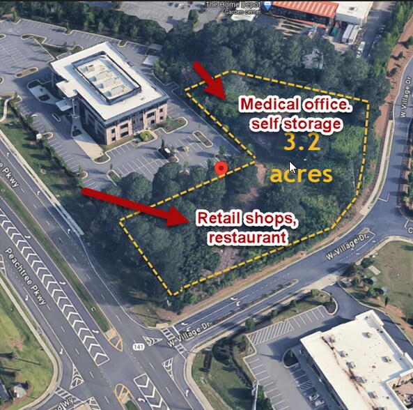 More Photos Of 2675 Peachtree Pky, Cumming Land For Sale