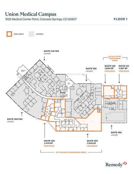 More Photos Of 1625 Medical Center Pt, Colorado Springs Medical For Lease