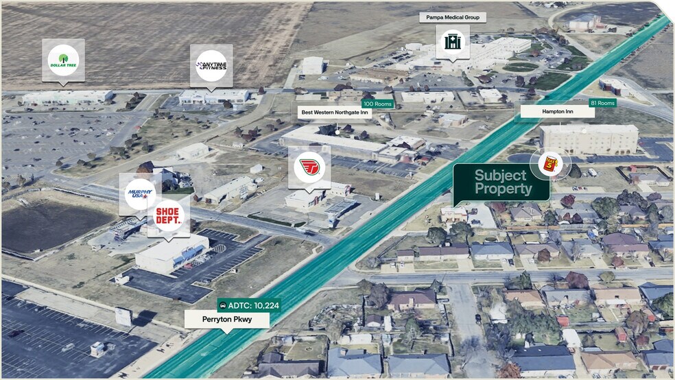 More Photos Of 100 E 28th Ave, Pampa Auto Repair For Sale