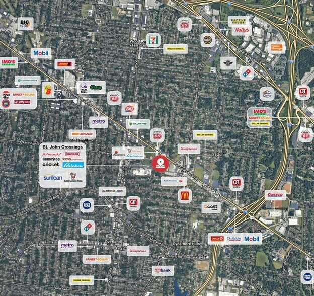 More Photos Of 9000-9070 St. Charles Rock Rd, Saint John Unknown For Lease