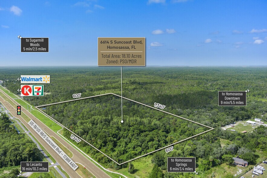 More Photos Of 6614 Suncoast blvd, Homosassa Land For Sale