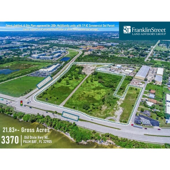 Primary Photo Of 3370 Dixie Hwy NE, Palm Bay Land For Sale