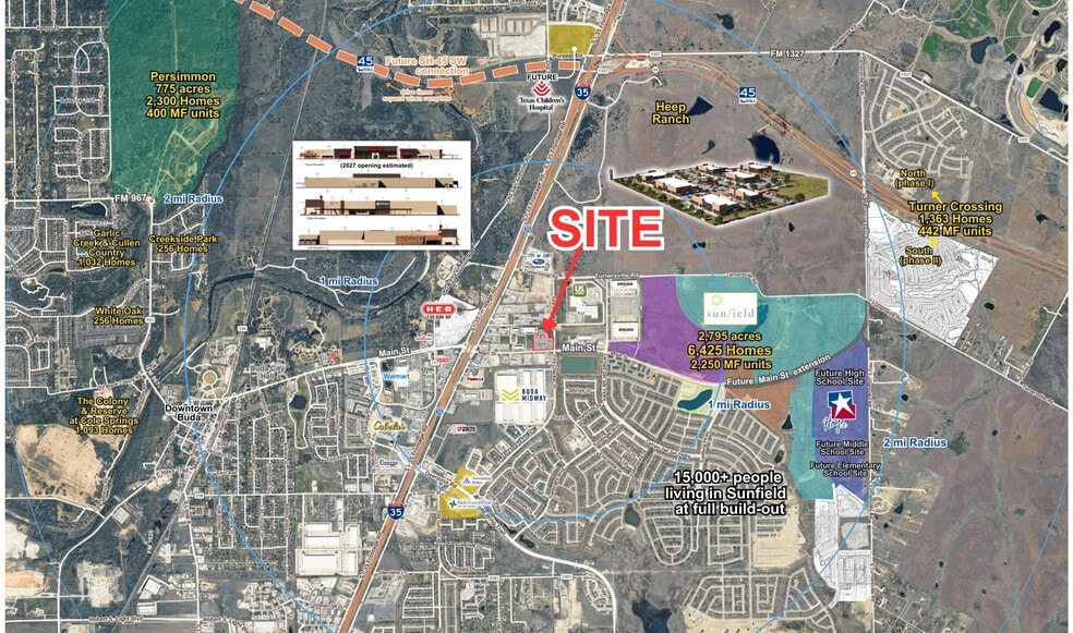 More Photos Of The Corner on Main, Buda Restaurant For Lease