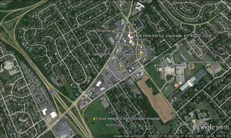 More Photos Of 2400 Lime Kiln Ln, Louisville General Retail For Lease