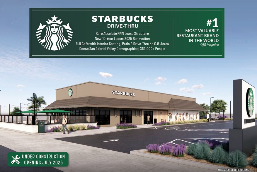 Primary Photo Of 843 W Arrow Hwy, Azusa Fast Food For Sale