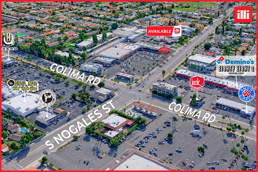 Primary Photo Of 1734-1758 S Nogales St, Rowland Heights General Retail For Lease