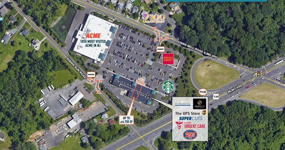 More Photos Of Route 130 & Dunns Mill Rd, Bordentown Unknown For Lease