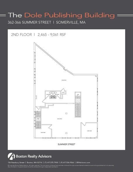 More Photos Of 360-366 Summer St, Somerville Loft Creative Space For Lease