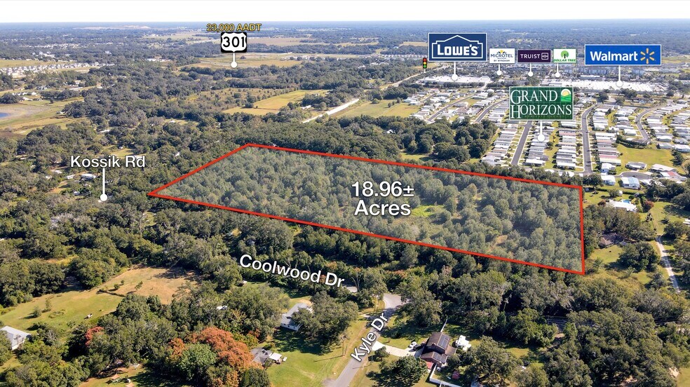 Primary Photo Of 37240 Kossik rd, Zephyrhills Land For Sale