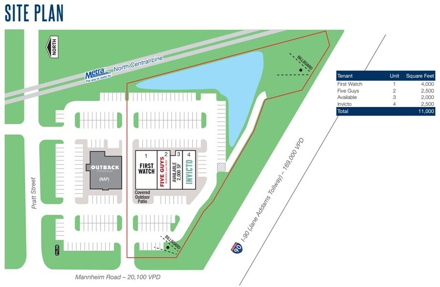 More Photos Of 2811 Mannheim Rd, Des Plaines Storefront Retail Office For Sale