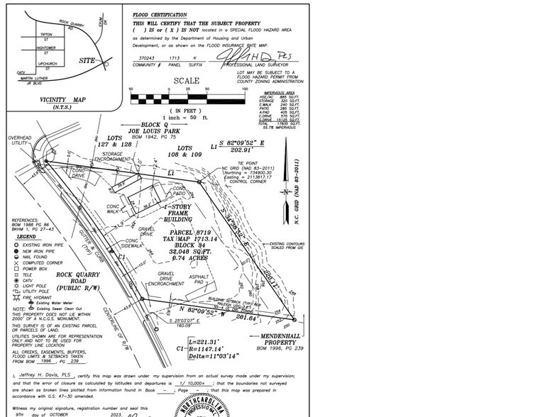 More Photos Of 909 Rock Quarry Rd, Raleigh Freestanding For Lease