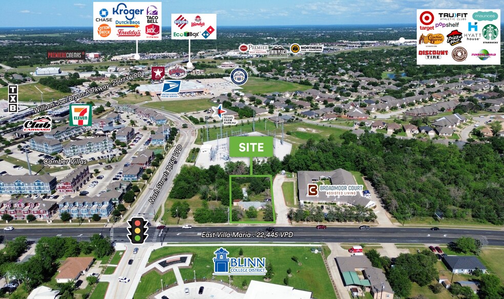 Primary Photo Of 2603 E Villa Maria Rd, Bryan Land For Sale