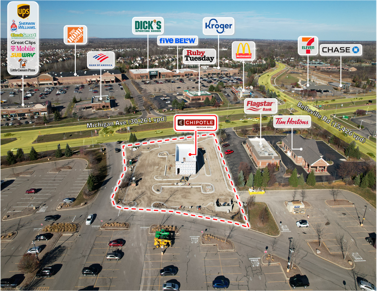 More Photos Of 45541 Michigan Ave, Canton Fast Food For Sale