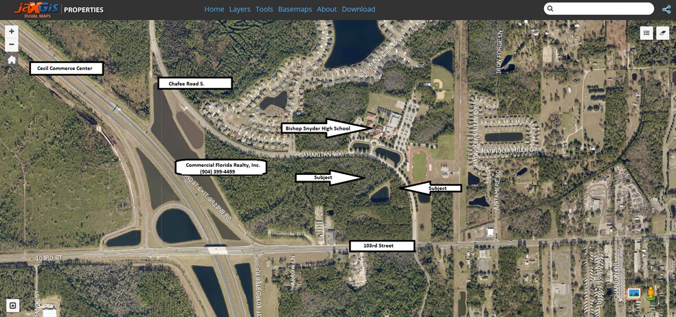 More Photos Of 0 Branen Field Chafee Rd, Jacksonville Land For Sale