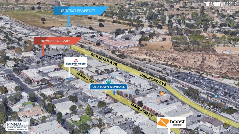 Primary Photo Of 22414 13th St, Newhall Contractor Storage Yard For Sale