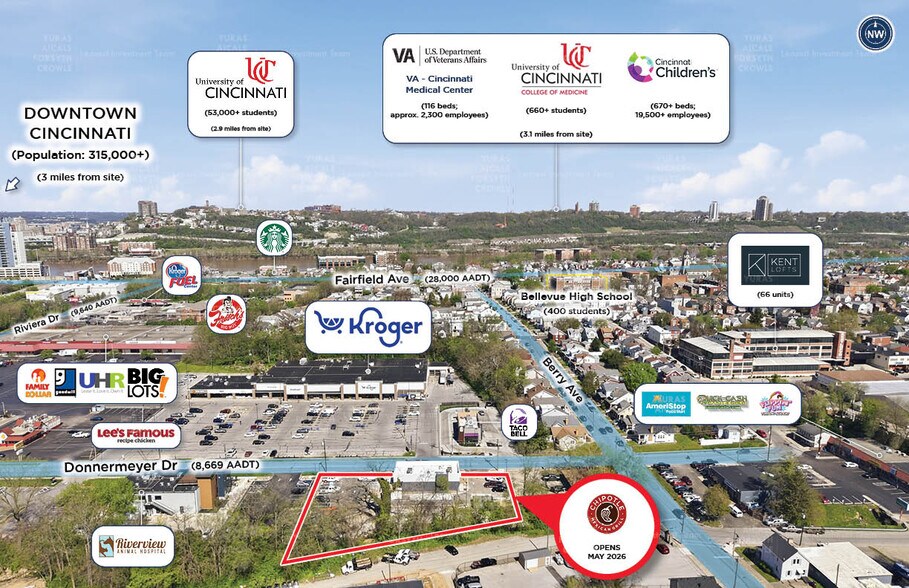 More Photos Of 52 Donnermeyer Dr, Bellevue Fast Food For Sale