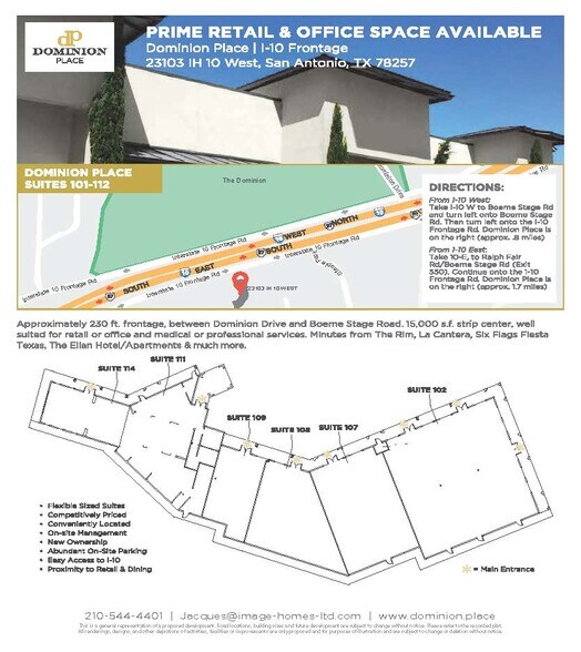 More Photos Of 23103 W Interstate 10, San Antonio Storefront Retail Office For Sale