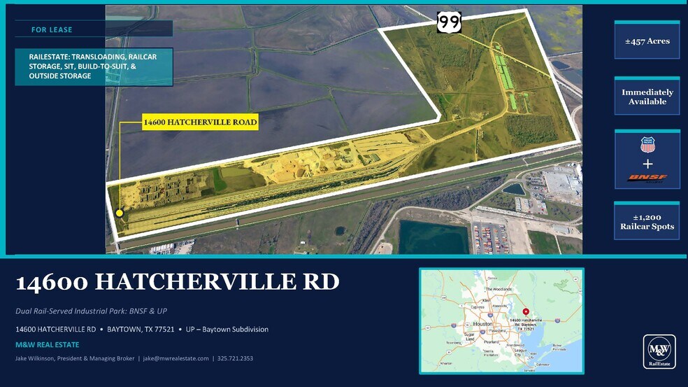Primary Photo Of 14600 Hatcherville Rd, Baytown Distribution For Lease