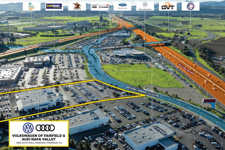More Photos Of 2855 Auto Mall Pky, Fairfield Auto Dealership For Sale