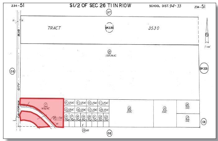 More Photos Of Hwy 58 @ California City Blvd, California City Land For Sale