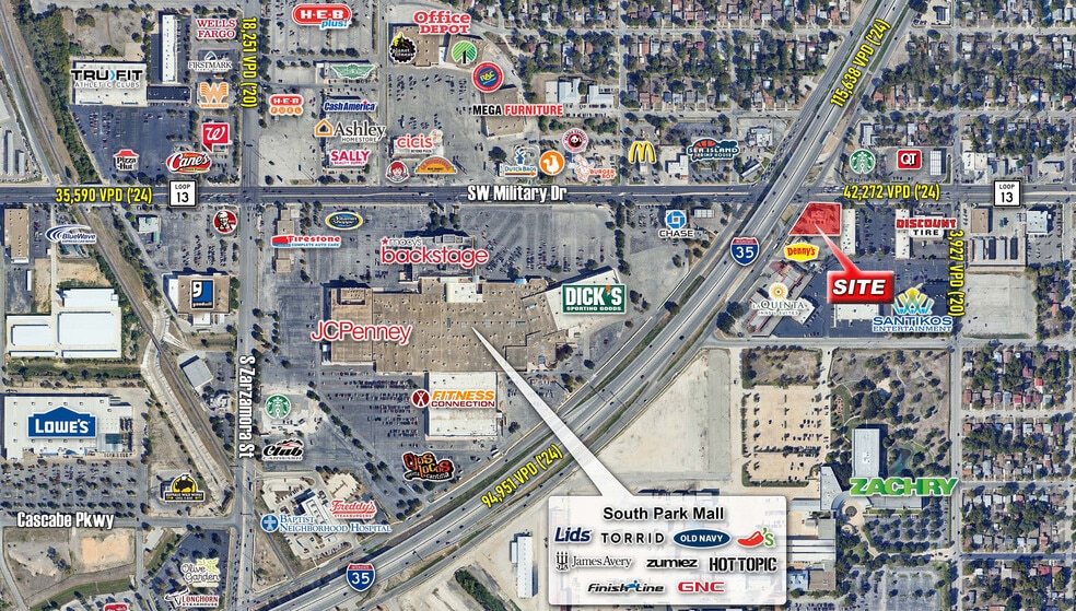 More Photos Of 2002 SW Military, San Antonio Freestanding For Lease