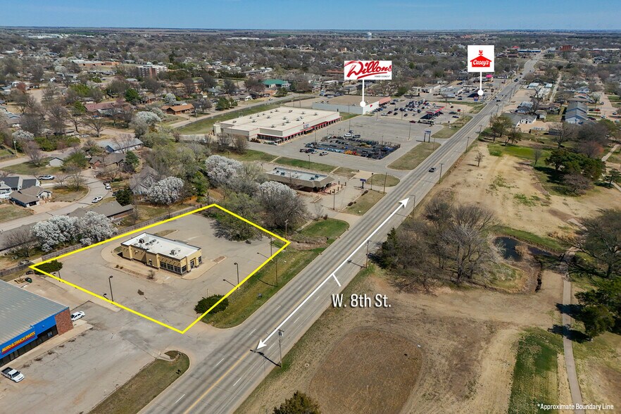 Primary Photo Of 1403 W 8th St, Wellington Fast Food For Sale