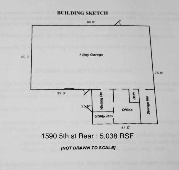 More Photos Of 1590 5th St, Ewing Office For Lease