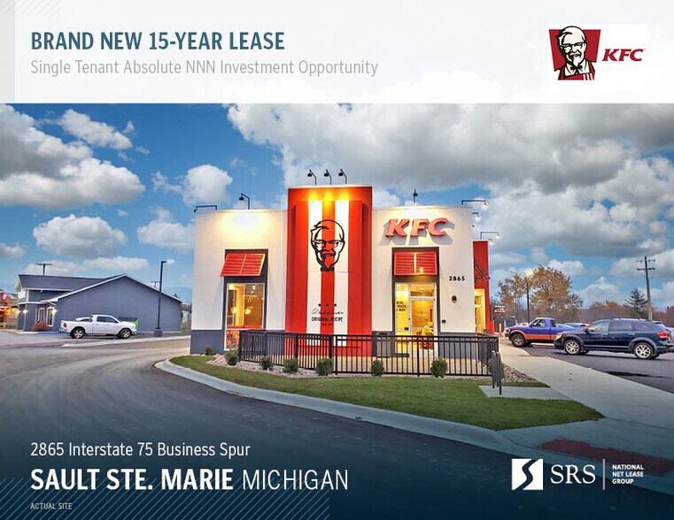 Primary Photo Of 2865 Interstate 75 Business Spur, Sault Sainte Marie Fast Food For Sale