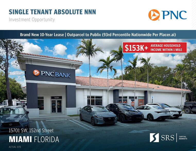 Primary Photo Of 15701 SW 152nd St, Miami Bank For Sale