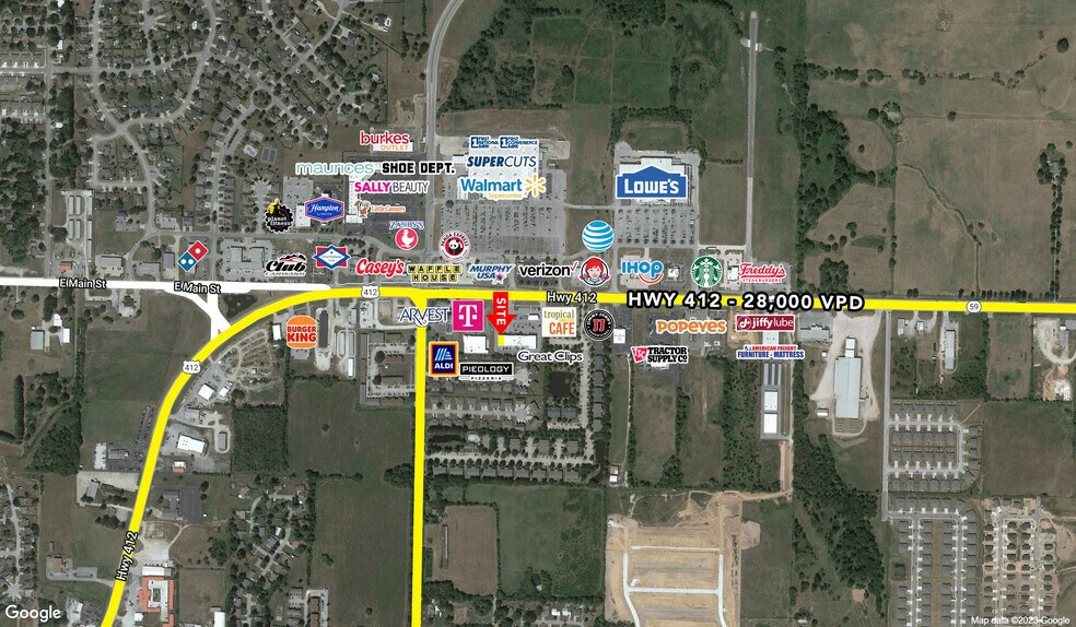 More Photos Of 2998 Highway 412 E, Siloam Springs General Retail For Lease