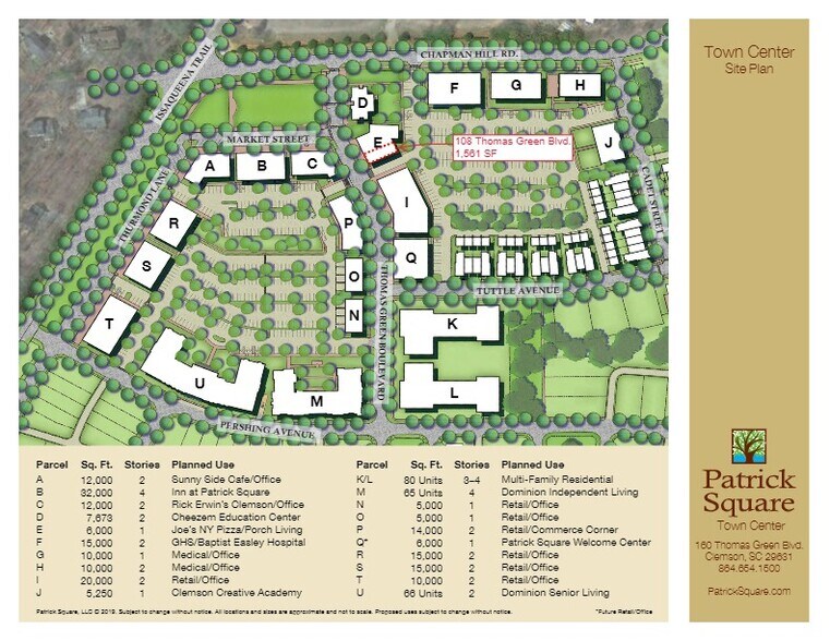 More Photos Of 108 Thomas Green Blvd, Clemson Office For Lease