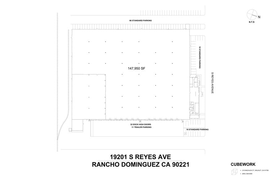 Primary Photo Of 19201 S Reyes Ave, East Rancho Dominguez Warehouse For Lease