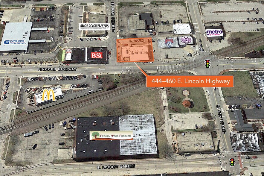 Primary Photo Of 444-460 E Lincoln Hwy, Dekalb Storefront For Lease