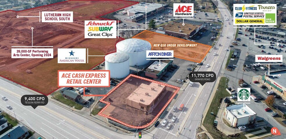 More Photos Of 10004 Gravois Rd, Saint Louis Storefront Retail Office For Sale