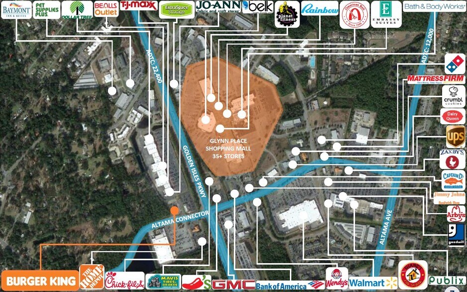 More Photos Of 115 Golden Isles Plz, Brunswick Fast Food For Sale