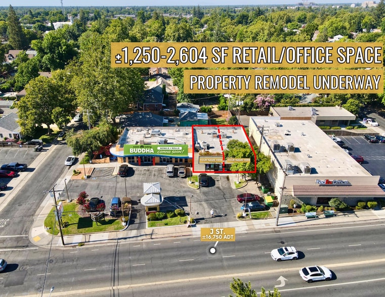 Primary Photo Of 5640-5644 J St, Sacramento Storefront Retail Office For Lease