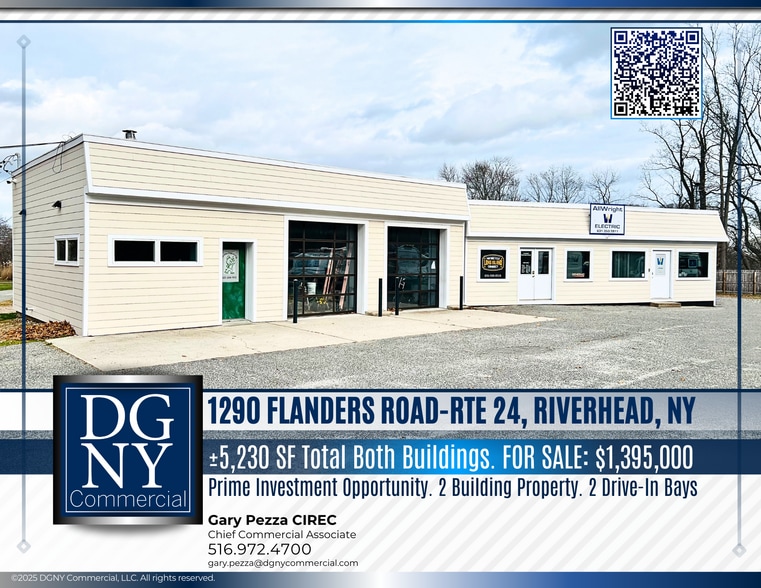 Primary Photo Of 1290 Flanders Rd, Riverhead Auto Repair For Sale
