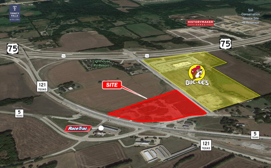 More Photos Of 1111 Sam Rayburn Hwy, Melissa Land For Lease