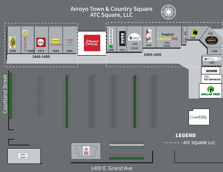 More Photos Of 1404-1460 E Grand Ave, Arroyo Grande Storefront For Sale