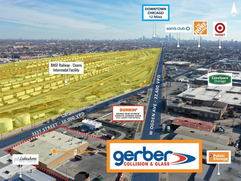 More Photos Of 5840 W Ogden Ave, Cicero Warehouse For Sale