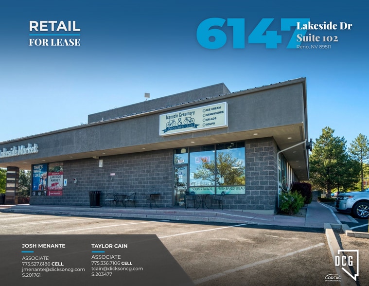 Primary Photo Of 6147 Lakeside Dr, Reno Storefront Retail Office For Lease