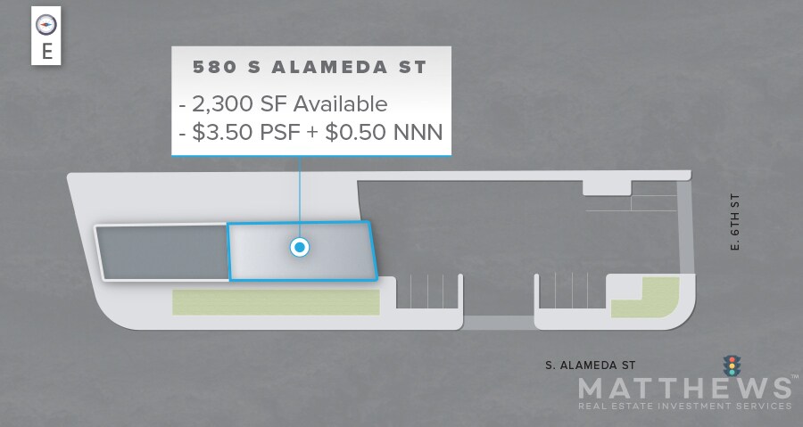 More Photos Of 580 S Alameda St, Los Angeles Storefront Retail Office For Lease