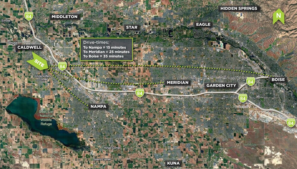 More Photos Of TBD South Florida Avenue, Caldwell Land For Sale