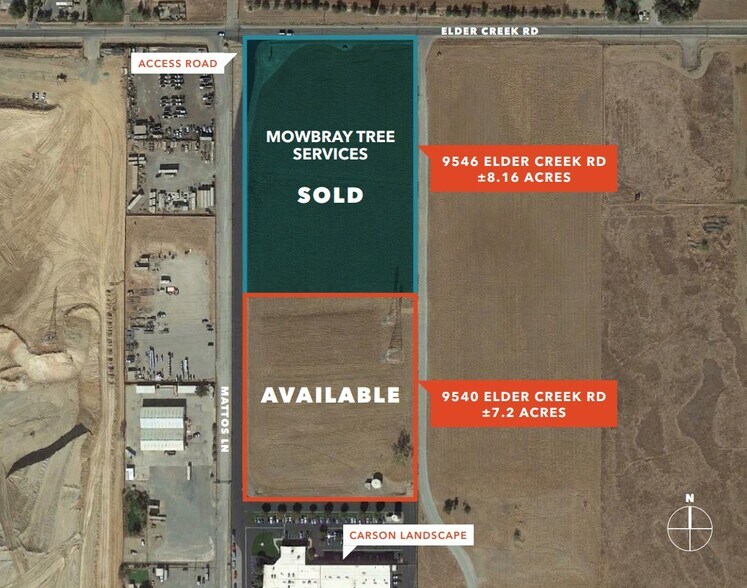 Primary Photo Of 9540 Elder Creek Rd, Sacramento Land For Sale