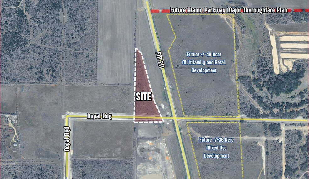 Primary Photo Of NWC FM 211 & Nopal Ridge, San Antonio Land For Sale