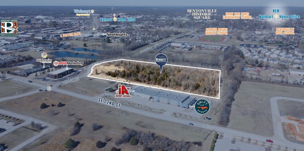 More Photos Of SE C St, Bentonville Land For Sale