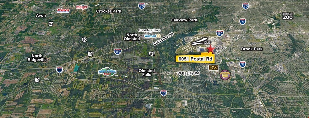 More Photos Of 6051 Postal Road, Cleveland Airplane Hangar For Lease