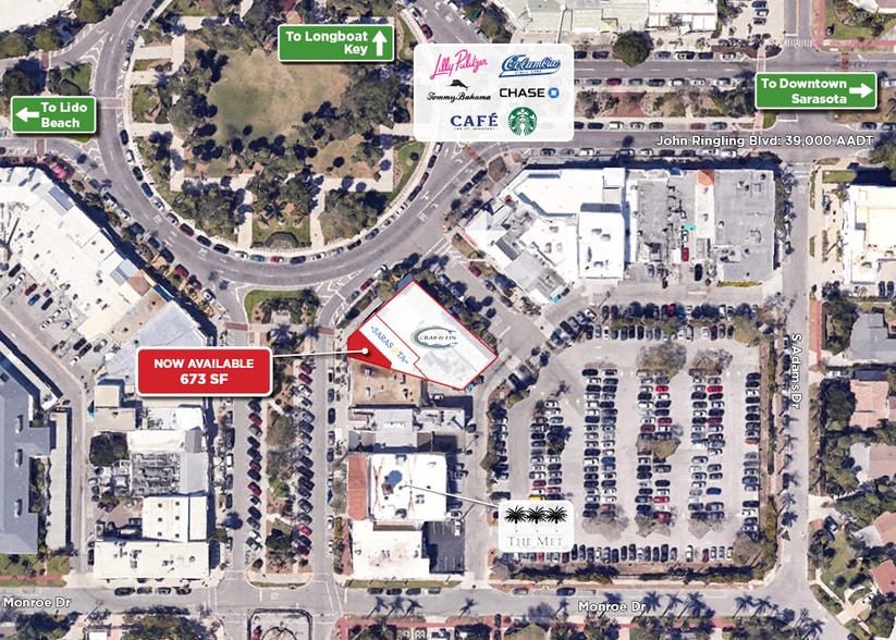More Photos Of 400-423 Saint Armands Cir, Sarasota Storefront Retail Office For Lease