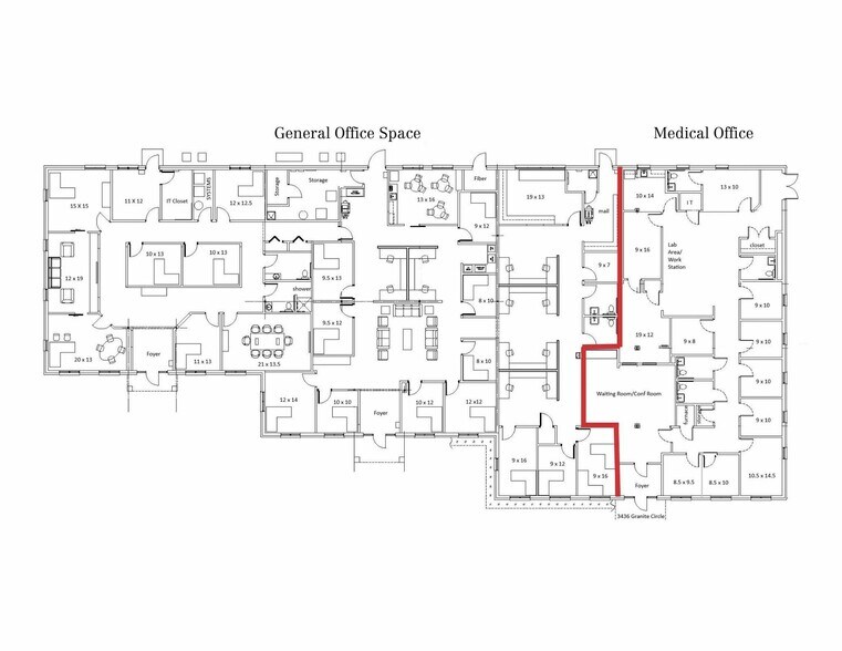 More Photos Of 3436-3500 Granite Cir, Toledo Medical For Lease